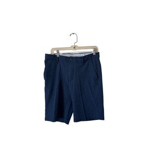 Greg Norman Men's Hi-Tech Textile Jordan Blue Size 32 Shorts Golf Comfort